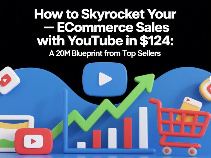 How to Skyrocket Your ECommerce Sales with YouTube in 2024: A $10M Blueprint from Top Sellers